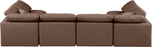 Load image into Gallery viewer, Indulge - Faux Leather 6 Piece Modular U-Shaped Sectional
