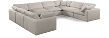 Load image into Gallery viewer, Comfy - 8 Piece Linen Modular Sectional
