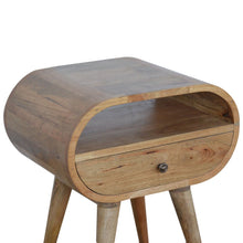 Load image into Gallery viewer, Circular Open Bedside Nightstand
