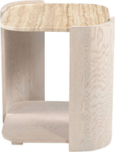 Load image into Gallery viewer, Calabria - Marble And Oak Wood Table
