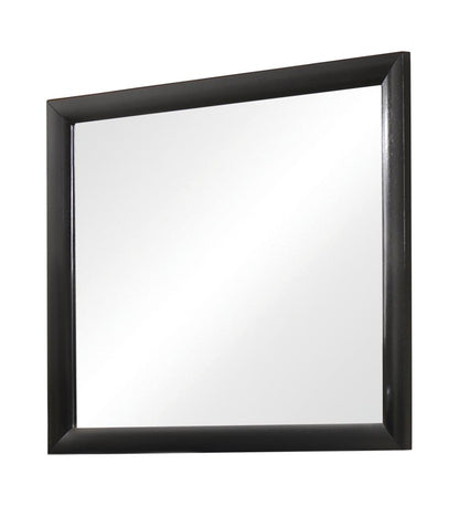 Briana Rectangle Dresser Mirror Black - Ego Home Furniture