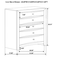 Load image into Gallery viewer, Briana Chest of Drawers
