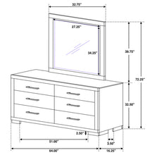 Load image into Gallery viewer, Jessica Dresser with Mirror
