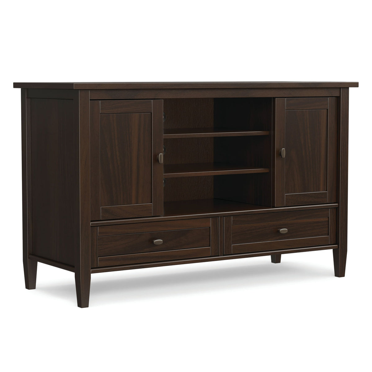 Warm Shaker - TV Media Stand Handcrafted - Ego Home Furniture