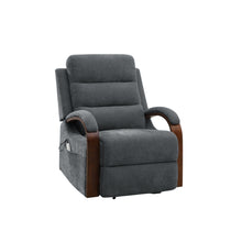 Load image into Gallery viewer, Kayla - Power Recliner With Lift &amp; Heating &amp; Massage (Zero Gravity) - Gray
