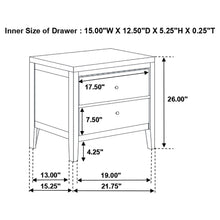 Load image into Gallery viewer, Carlton Nightstand
