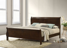 Load image into Gallery viewer, Louis Philippe Sleigh Panel Bed
