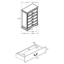 Load image into Gallery viewer, Louis Philippe Chest of Drawers
