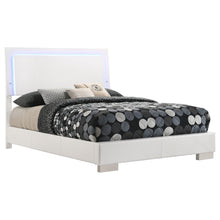 Load image into Gallery viewer, Felicity Panel Bed with LED Lighting
