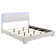 Load image into Gallery viewer, Felicity Panel Bed with LED Lighting
