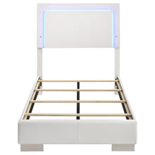 Load image into Gallery viewer, Felicity Panel Bed with LED Lighting
