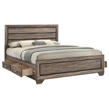 Load image into Gallery viewer, Kauffman Panel Platform Storage Bed
