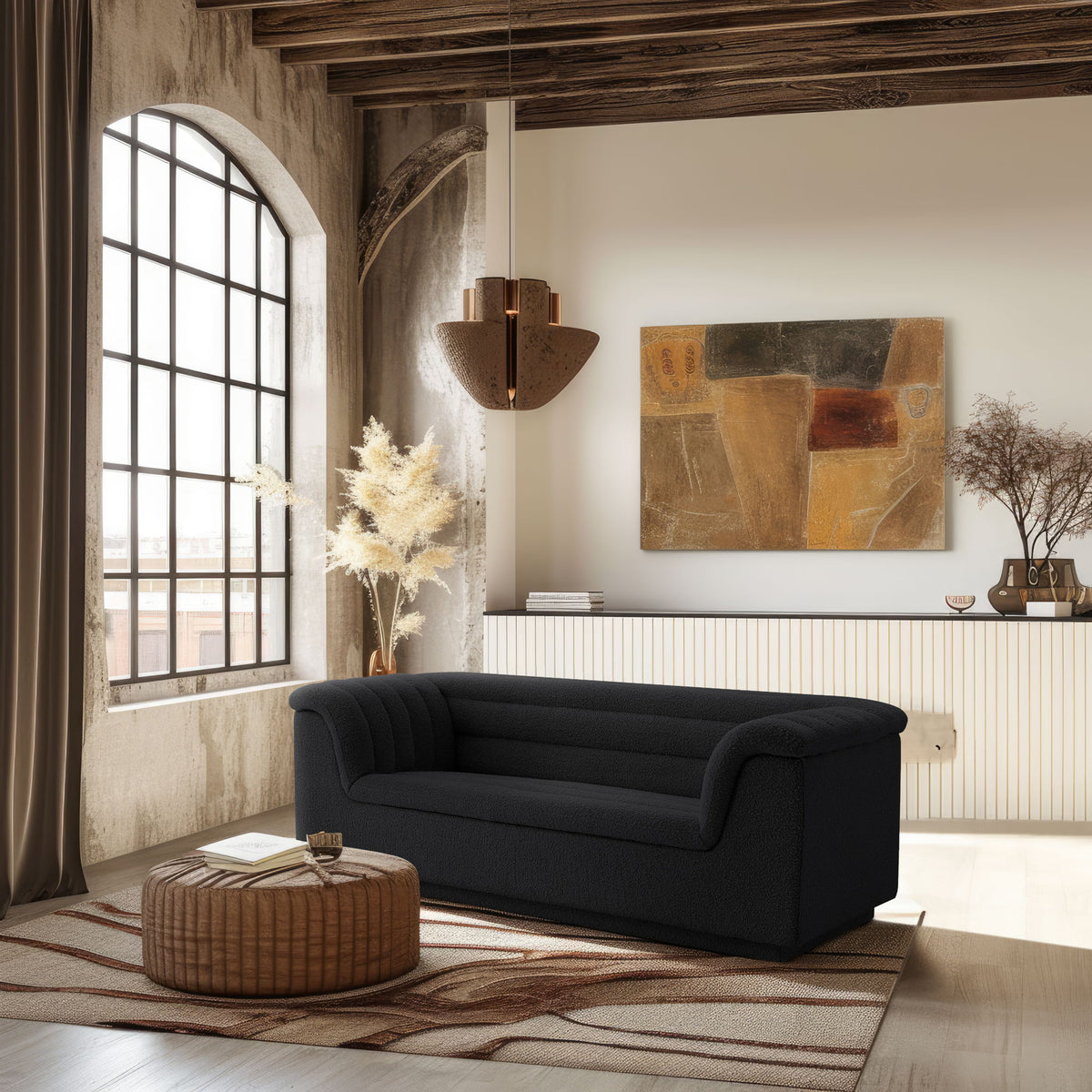Cascade - Boucle Loveseat