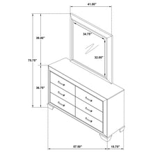 Load image into Gallery viewer, Kauffman Dresser with Mirror
