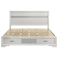 Load image into Gallery viewer, Miranda Panel Platform Storage Bed
