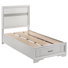 Load image into Gallery viewer, Miranda Panel Platform Storage Bed
