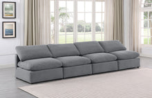 Load image into Gallery viewer, Indulge - Velvet 4 Seat Modular Armless Sofa
