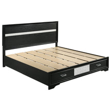 Load image into Gallery viewer, Miranda Panel Platform Storage Bed
