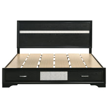 Load image into Gallery viewer, Miranda Panel Platform Storage Bed
