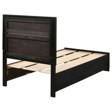 Load image into Gallery viewer, Miranda Panel Platform Storage Bed

