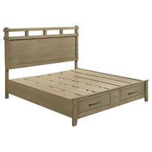 Load image into Gallery viewer, Hazlewood Panel Platform Storage Bed
