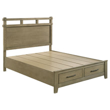 Load image into Gallery viewer, Hazlewood Panel Platform Storage Bed

