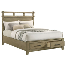 Load image into Gallery viewer, Hazlewood Panel Platform Storage Bed
