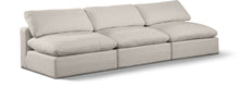 Load image into Gallery viewer, Comfy - Linen Modular Armless Sofa 3 Seats
