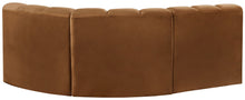Load image into Gallery viewer, Arc - Velvet 3 Piece Sofa - Saddle
