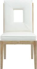Load image into Gallery viewer, Gwendolyn - Faux Leather Dining Side Chair With Natural Frame (Set of 2)

