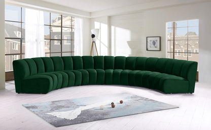Infinity - 6 Piece Velvet Modular Sectional