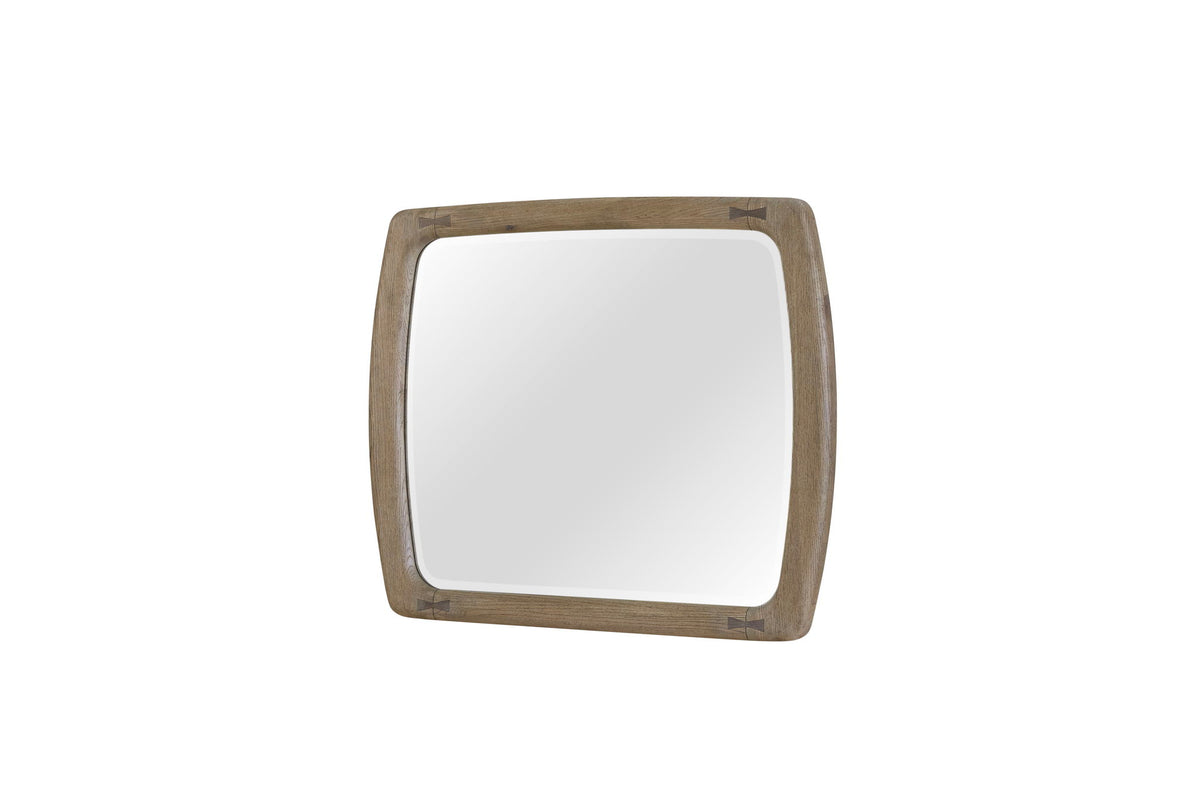 Pagosa - Mirror With Bowties - English Knotty Oak