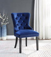 Load image into Gallery viewer, D2083 - Velvet Dining Side Chair (Set of 2)
