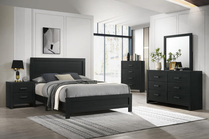 B525 - Nightstand - Black