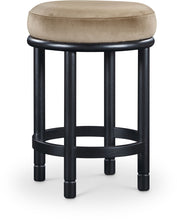 Load image into Gallery viewer, Monette - Counter Stool With Black Base
