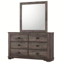 Load image into Gallery viewer, Crown Mark Furniture Coralee Dresser Mirror in Gray
