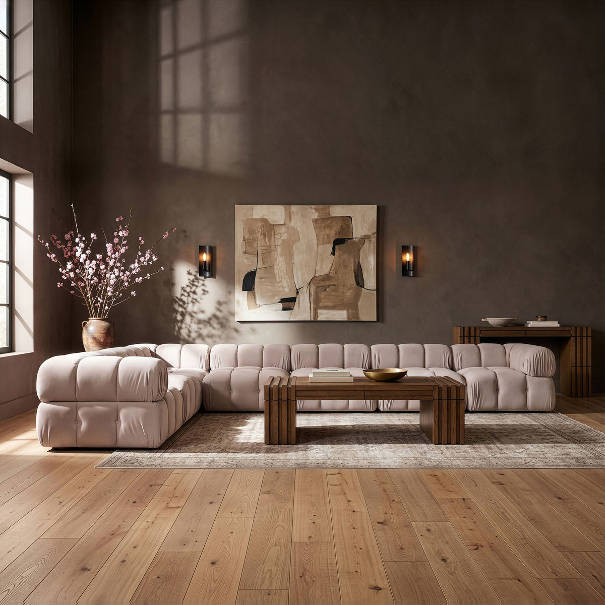 Orin - 7 Piece Modular Sectional (4 Modular Chairs, 3 Corner Chairs)