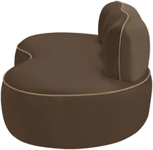 Load image into Gallery viewer, Swerve - Velvet 77" Upholstered Loveseat
