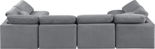 Load image into Gallery viewer, Indulge - Velvet 6 Piece Modular U-Shaped Sectional

