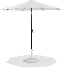 Load image into Gallery viewer, Fiji - Aluminum Patio Umbrella With Round White And Black Base
