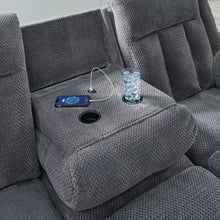 Load image into Gallery viewer, Observation Power Reclining Sofa with Drop Down Table
