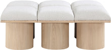 Load image into Gallery viewer, Pavilion - 6 Piece Modular Bench With Natural Base
