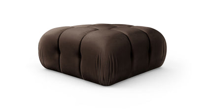 Orin - Velvet Performance Fabric Upholstered Modular Ottoman
