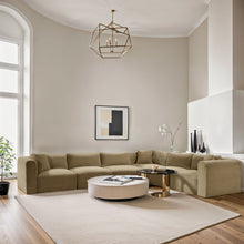 Load image into Gallery viewer, Shaggy - 6 Piece Modular Corner Sectional
