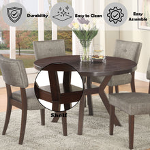 Load image into Gallery viewer, Drake - 5 Pieces Dining Room Set - Espresso / Gray
