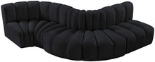 Load image into Gallery viewer, Arc - Velvet 5 Piece Modular Sofa
