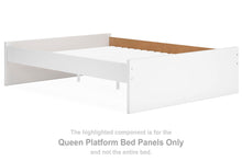 Load image into Gallery viewer, Onita - Queen Platform Bed Panels - White
