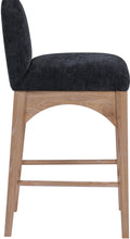 Load image into Gallery viewer, Waldorf - Chenille Stool With Natural Legs
