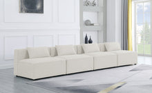 Load image into Gallery viewer, Cube - Linen Modular 4 Seat Armless Sofa
