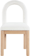 Load image into Gallery viewer, Conrad - Linen Dining Chair With Natural Legs
